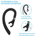 Replacement Ear Hooks for Earpiece, AMZLUV Soft Silicon Flexible Clips for Single-Ear Bluetooth Headset