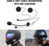 FreedConn Microphone Headphone Soft Cable Headset & Clip Accessory for T-COMVB and T-COMSC Series