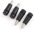 ZYAMY 10pcs DC Power Adapter, 5.5x2.1mm Female Jack to 5.5x2.5mm Male Plug Electrical Socket Converter