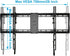 VideoSecu Tilt TV Wall Mount Bracket for Most 23"-85" LCD LED UHD Plasma TVs with Magnetic Stud Finder