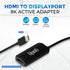 uptab HDMI to DisplayPort Adapter 8K, HDMI 2.1 to DP 1.4 for Xbox One/X/S, PlayStation 5 and More