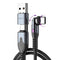Statik PowerPivot Pro USB C to USB C Cable, 60W Fast Charging, Data Transfer Capable USB Charger Cord, 3FT/1M