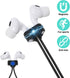 Thrymme 4PCS Earbud Strap, Soft Silicone Magnetic Earbud Straps for Wireless Earbuds, Ultra Strong Metal for Wireless