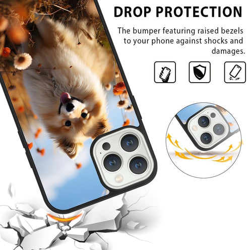 5PCS iPhone 15 Pro Max Soft Rubber + Aluminum Blank Cases - DIY Printable, Anti-Slip Protective Cover, 6.7 inch.
