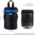 JJC Deluxe Lens Case Pouch Bag for Canon EF 24-70mm f4L, 75-300mm f4-5.6, 100-300mm f4.5-5.6, Nikon AF 70-300mm