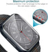 LK 6 Pack for Apple Watch 41mm / 40mm Screen Protector (Series 8 & 7 & 6) - Self-Healing, Ultra-thin, Bubble Free