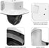 Sun Rain Guard for Eufy Solocam S340, Protective Shade Shield (Black)