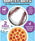 Retrak Gravity Gripz Set, 2-Pack, Baseball and Pizza