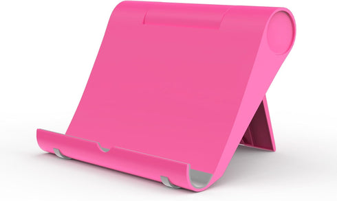 HZZADZXW Cell Phone Stand for Desk, Foldable and Adjustable Multi-Angle Holder Dock, Universal