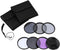 Andoer 55mm Filter Kit UV+CPL+FLD+ND(ND2 ND4 ND8) for Nikon Canon Sony Pentax DSLRs