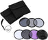 Andoer 55mm Filter Kit UV+CPL+FLD+ND(ND2 ND4 ND8) for Nikon Canon Sony Pentax DSLRs