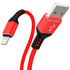 Apple MFi Certified iPhone Charger Cable 2 Pack, 6 FT Red, Fast Charging & Data Sync, Compatible with iPhone 14, 13,