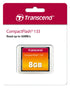 Transcend CF133 8GB, 30MB/s, MLC 4 TS8GCF133 CompactFlash Memory Card Up to DSLRs Camera Card, NAND Flash, ECC, Support