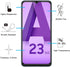 NEW'C 3 Pack Screen Protector for Samsung Galaxy A23 4G, Samsung Galaxy A23 5G, Tempered Glass, Case Friendly, Anti