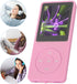 Zopsc 8GB MP3 1.8in 64GB Player, Music Player with FM Radio, Movies, Music, Ebook, Supports Up
