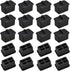 uxcell 20pcs SFP-A Silicone Protectors, Port Anti Dust Cap Cover, Black