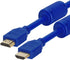 Cmple - HDMI Cable 10FT High Speed HDTV Ultra-HD (UHD) 3D, 4K @60Hz, 10 Feet Blue