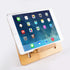 Encozy Cell Phone Stand, Desktop Wooden Mobile Phone Holder Natural Bamboo (1PCS)