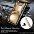 Silverback iPhone XR Case - Moving Liquid Holographic Glitter with Kickstand, Slim Protective Bling Case for Girls