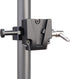 V-Mount Lock Battery Adapter with Clamp for Tripod Light Stand Mounting