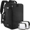 Sinaliy Large Travel Backpack for Women Men, Expandable 40L Carry On Backpack,