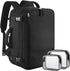 Sinaliy Large Travel Backpack for Women Men, Expandable 40L Carry On Backpack,