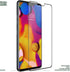 3 Pack Screen Protector for LG V40 ThinQ, 3D Curved Anti-Scratch 9H Hardness Full Coverage Silk Print Black