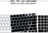 HRH Black Silicone Keyboard Cover Keypad Skin for Magic Keyboard with Numeric Keypad A1843 (US Layout)