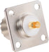 SO 239 Connectors, SO239 UHF Female RF Coax Connector, 4-Hole Flange Panel Mount Adapter, 3Pcs
