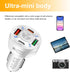 4 Ports Car Fast Charging Charger, QC 3.0, PD 20W, Type C, 3.1 A Cigarette Lighter Adapter for Car SUV, White