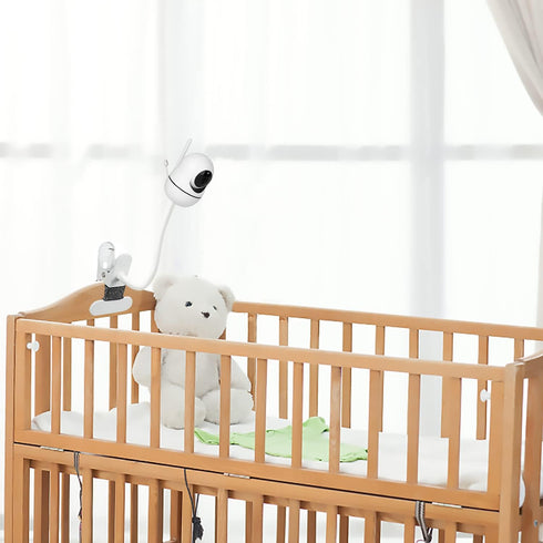 Baby Monitor Mount for HelloBaby HB6550/HB65/HB66/HB248, ANMEATE SM935E, 15.7" Flexible Clip Clamp Gooseneck Arm