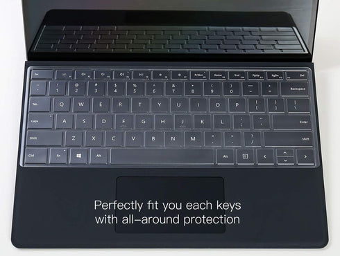 CaseBuy Ultra Thin TPU Keyboard Cover for 2024 Microsoft Surface Pro 11 Tablet, 13" Protector (Not Fit Surface Pro Flex)