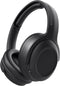HyperGear Stealth2 ANC Wireless Bluetooth Noise Cancelling Headphones, Over-Ear with Deep Bass - Black