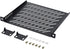 ElaraBerry 1 Pack 0.5u Server Rack Shelf 7.87" Deep Ventilation Rackmount Cantilever Tray