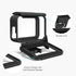 Protective Housing Case for GoPro Hero 12 11 10 9 Black Cage Skeleton Frame Holder Compatible with Go pro Hero9 Hero10 Shell Mod Cuadro Fit Go-pro Hero 12 11 with Lens Cap Cover Gopro11 9 Camera Mount