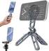 Magnetic Pocket Phone Tripod, Foldable Compatible with MagSafe iPhone 15/14/13/12 Plus Pro Max Series