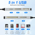 Memory Stick Pro Duo Adapter for iPhone - 5 in 1 XD/TF/MS/CF/SD Card Reader for PC/Android/Lightning Device