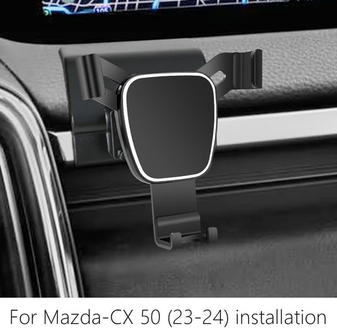 LUNQIN CX-50 CX50 2023 2024 2025 2026 Car Phone Holder for Mazda Auto Accessories Navigation Bracket Interior