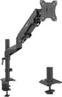 Rosewill 15-32 inch 19.8lb, Single Adjustable Monitor Arm Desk Mount Fits Screen, Holds Gas Spring Monitor Stand, Full