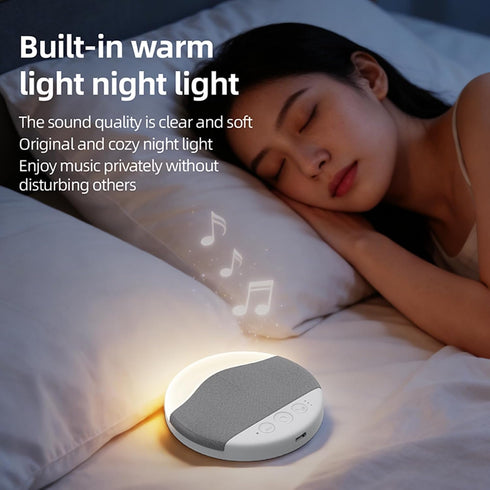Generic Sleep Speaker Under Pillow with White Noise Timer and Led Nights - Pillow Speakers for Sleeping Wireless Sleep