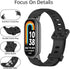 MIJOBS Replacement Wristband Strap for Mi Band 8, Mi Band 6, Mi Band 5 - Silicone Sport Strap for Xiaomi