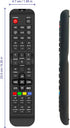 AIDITIYMI Commander PT696BT PT696BT.5 Replaced Remote fit for Pyle Streaming Home Theater Receiver System