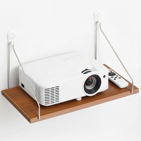 CroBlissful 1 PC Projector Shelf for Wall 12 x 6 Inch Modem