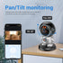 Robot Security Camera WiFi IP Camera, 3MP Surveillance Camera with Night Vision, Motion Detection, 2-Way Talk