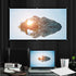 16:9 16:9 (100 Inch) Projection Screen, Non Crease White Projector Screen, Thicken Portable Non Crease Soft White