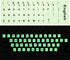 CaseBuy 2PCS Pack Universal English Keyboard Stickers Glow in The Dark, Keyboard Letters