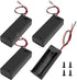 SDTC Tech 1 x 1.5V AA Battery Holder with Wires, 1.5 Volt Battery Case