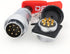 DRRI WEIPU AC DC Circuit Signal LED Heavy Duty Industrial Bulkhead Female Plug Male Socket WS28 8-Pin Metal Aviation Circular Square Flange Panel Connector by DRRI