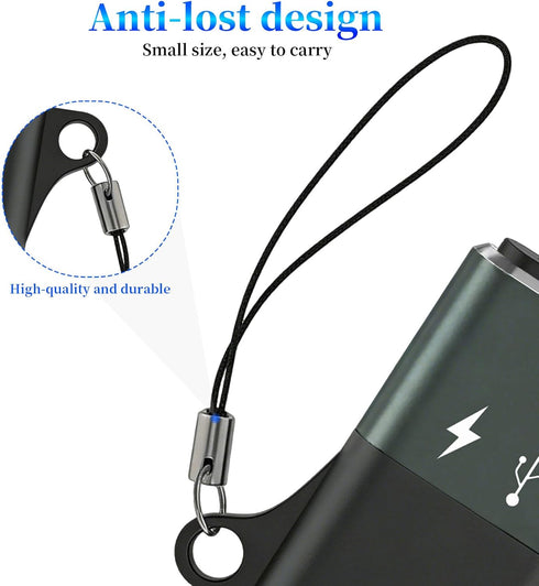 Littlefixer 1 Pack 14 13 12 11 (1) Type C to Lighting OTG Adapter for Connecting DJI Mic Mini & DJI Mic Series Receiver