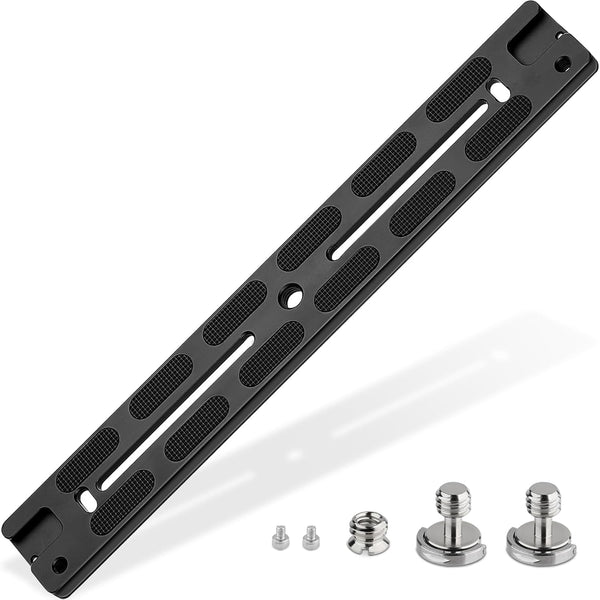 Leftfoto 280mm Metal Dovetail Slide Rail Arca Swiss Type Quick Release Plate with